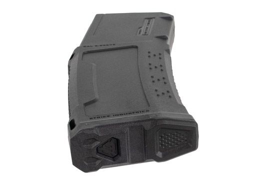 Strike 10 round ar15 magazine features a fixed base plate